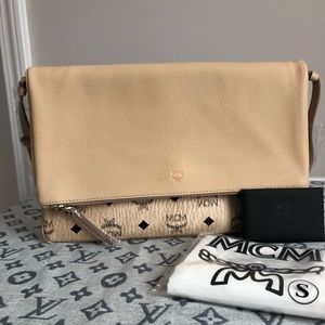 MCM Spot Park Avenue Crossbody Clutch NWT